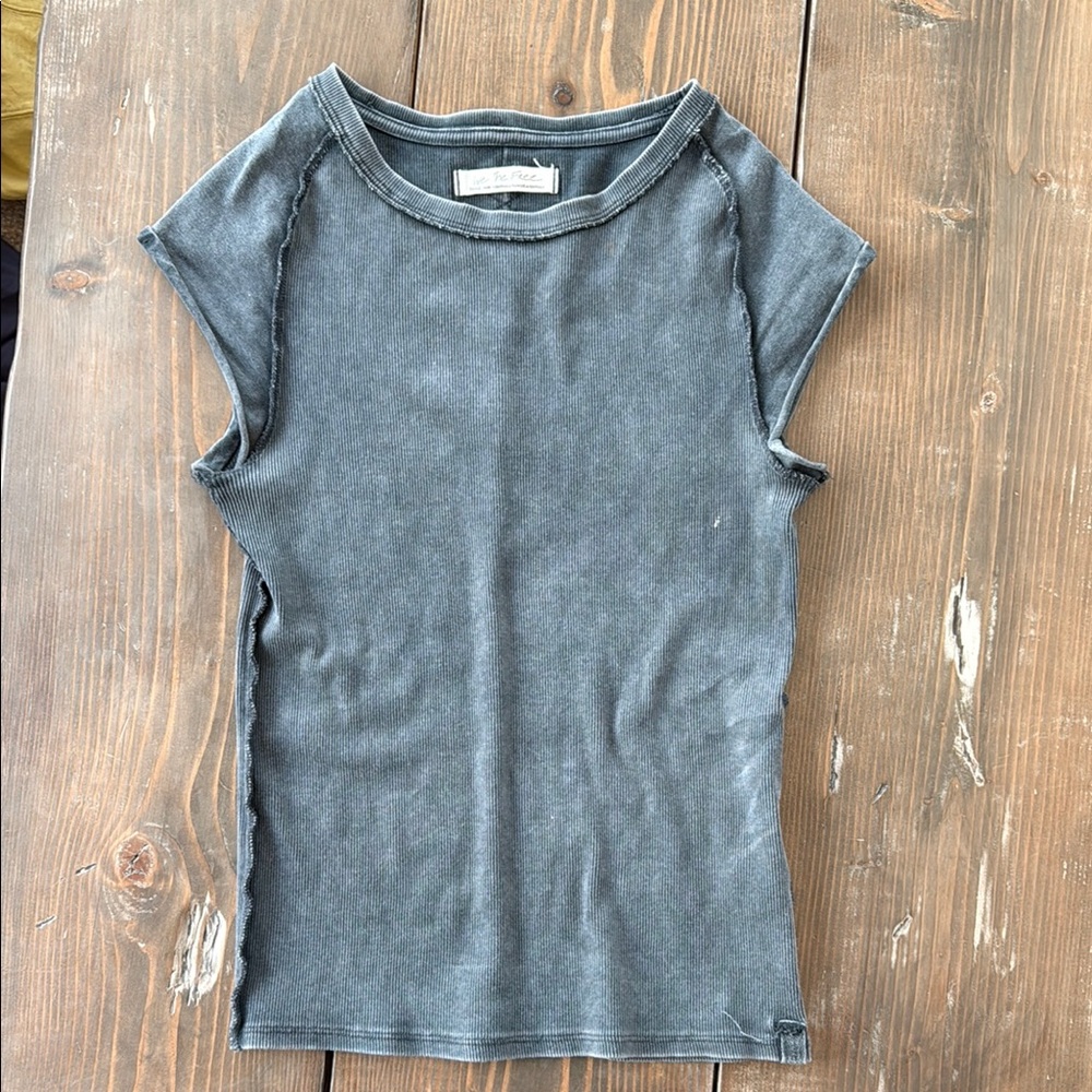 Free People Gray Women's Top